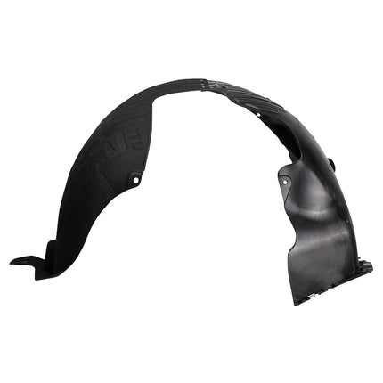 TRQ Front Left Inner Fender Liner Black Drivers Side