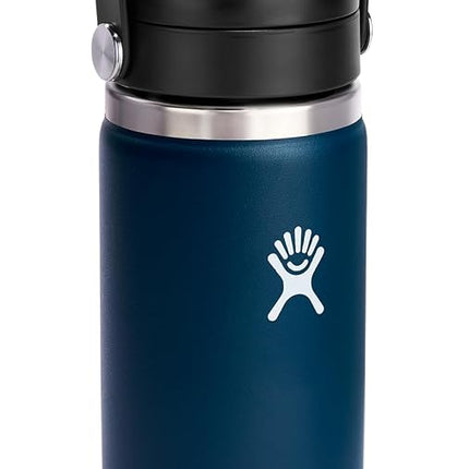 Hydro Flask Wide Mouth with Flex Sip Lid - Insulated Water Bottle Travel Cup Coffee Mug Tumbler 16 Oz