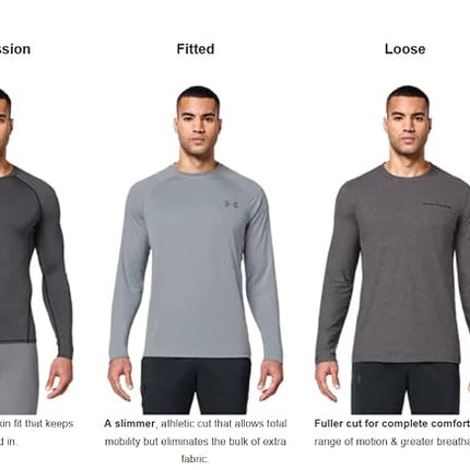 Under Armour Men Tech 2.0 Shortsleeve, Light and Breathable Sports T-Shirt, Gym Clothes, Wicks Away Sweat & Dries Very Fast