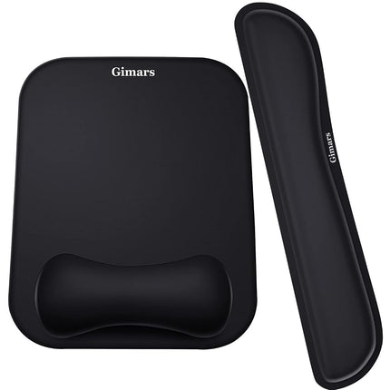 Gimars Elongate Smooth Lycra Fabric Ergonomic Mous