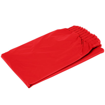 Amscan 77025.40 Disposable Apple Red Solid Color Plastic Table Skirt, 14' X 29" Party Supplies, Red