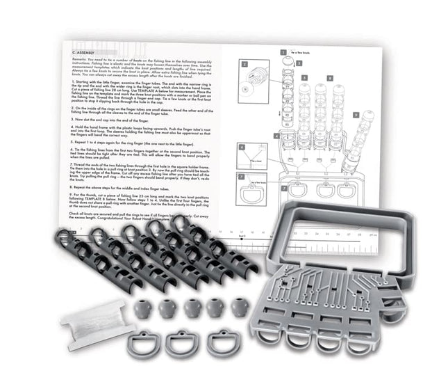 4M KidzLabs Robotic Hand Kit, Build Your Own Mechanical Robotic Hand