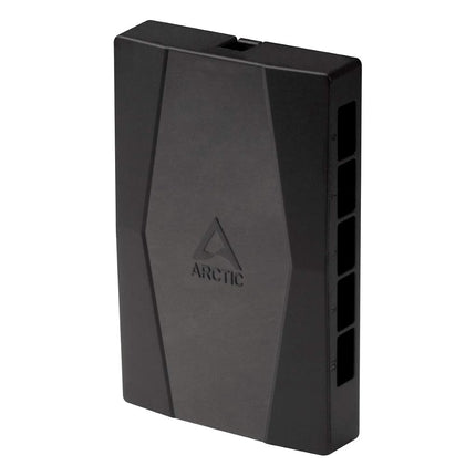 ARCTIC Case Fan Hub - 10-fold PWM Fan Distributor with SATA Power - Black, ACFAN00175A