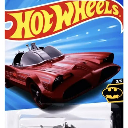 Hot Wheels Batman Themed Random 5 Pack Lot of Assorted Diecast Toy Vehicles [No Duplicates!]