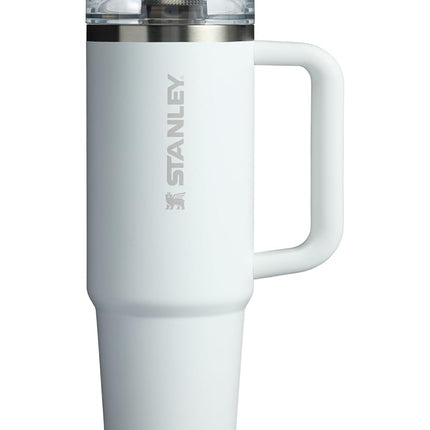 STANLEY Quencher ProTour Flip Straw Tumbler with Leakproof Lid 30 oz | Built-In Straw and Handle | Cup Holder Compatible for Travel | Insulated Stainless Steel Cup | BPA-Free | Frost