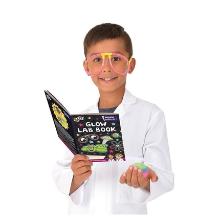 Galt America Kit de ciencia que brilla en la oscuridad - Laboratorio luminoso para niños de 6 a 12 años