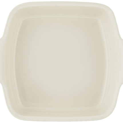 Emile Henry Made In France HR Modern Classics Square Baking Dish 8 x 8" / 2 Qt, White