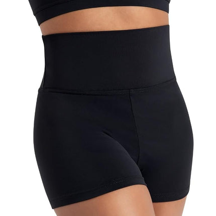Capezio Team Basic High Waisted Shorts - Women's H