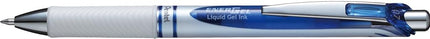 Pentel EnerGel Pearl Deluxe Retractable Liquid Gel Ink Pen, 0.7mm Point, Blue Ink.
