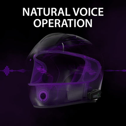 Cardo Packtalk Neo Motorcycle Helmet Intercom Communication System, Duo Pack
