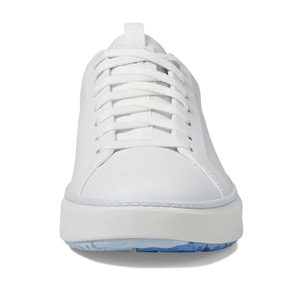 Cole Haan Women's Grandpro Topspin Golf, White/Heather Waterproof, 5.5-B UK