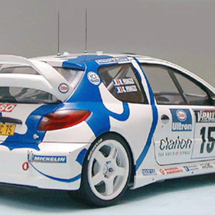 Tamiya 1:24 Sacle Sports Car Series Peugeot 206 WRC Model Kit