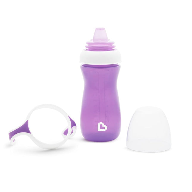 Munchkin� Gentle� Transition Sippy Cup with Trainer Handles, 10 Ounce, Purple