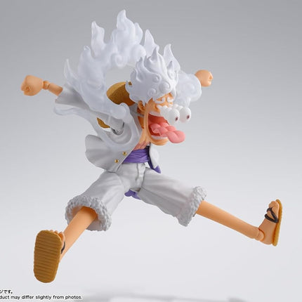 TAMASHII NATIONS - One Piece - Monkey D. Luffy -GEAR5-, Bandai Spirits S.H.Figuarts Action Figure