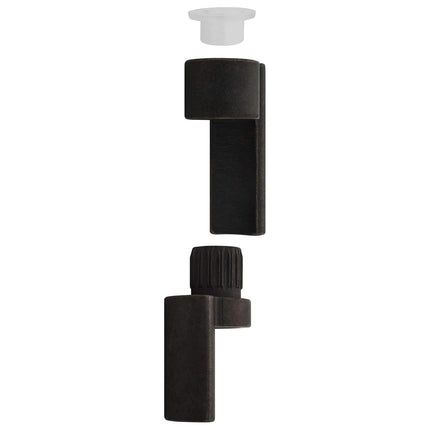 Nuk3y Door Saver 3 III Hinge Pin Stop for Residential Doors Fits All 3" to 4-1/2" Hinges, Oiled Rubbed Bronze