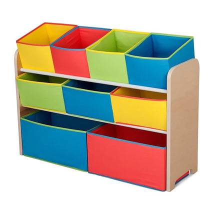 Delta Children Deluxe 9-Bin Toy Storage Organizer 