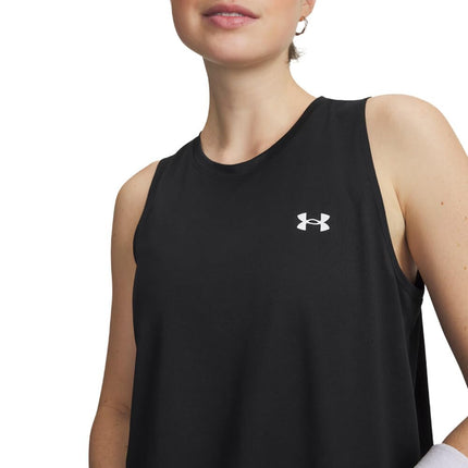 Under Armour Womens Tech Solid Tank-Top Black S