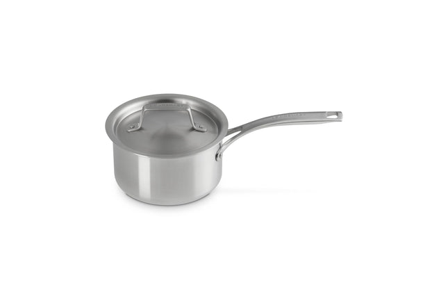 Le Creuset Stainless Steel Essential Saucepan, 2qt