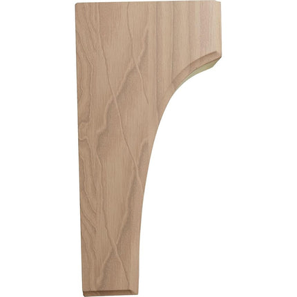 Ekena BKTW02X04X08CVGM 1 3/4" W x 4" D x 8" H Clarksville Bracket, Mahogany