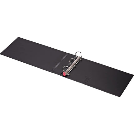 Cardinal® Premier 11" x 17" Binder, Easy Open® Locking Slant-D® Rings, 3", 650-Sheet Capacity, Black with Spine Label Holder