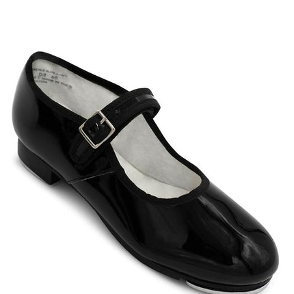 Capezio Mary Jane Tap Shoe - Child, Black Patent, 1 W