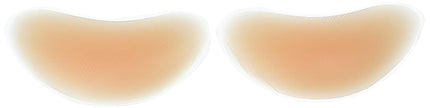 Maidenform Almohadillas Push Up de Silicona Mini con Forma de Plátano para Mujer, Color Nude, Talla Única