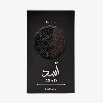 Asad Elixir by Lattafa for Men - 3.4 oz EDP Spray