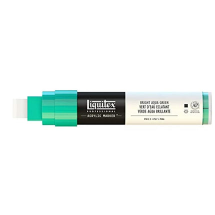 Liquitex Professional Wide Paint Marker, Bright Aqua Green
