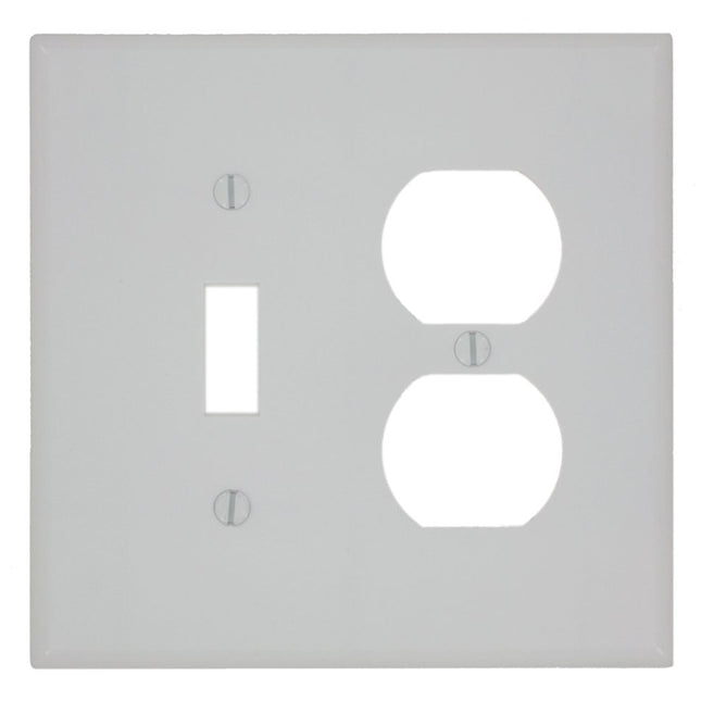 Leviton 2-Gang 1-Toggle 1-Duplex Device Combinatio