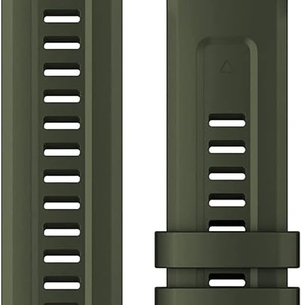 Garmin 22mm QuickFit watch band, Silicone, Moss