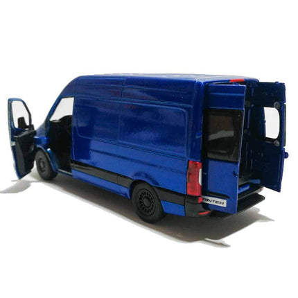 Kinsmart 1:48 Die-cast 2020 Mercedes-Benz Sprinter Van Blue Car Model with Box Collection Toy