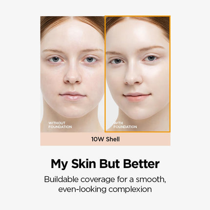 JUNG SAEM MOOL | Skin Nuder Cushion SPF 50 (14g+14g Refill), 23 Medium deep