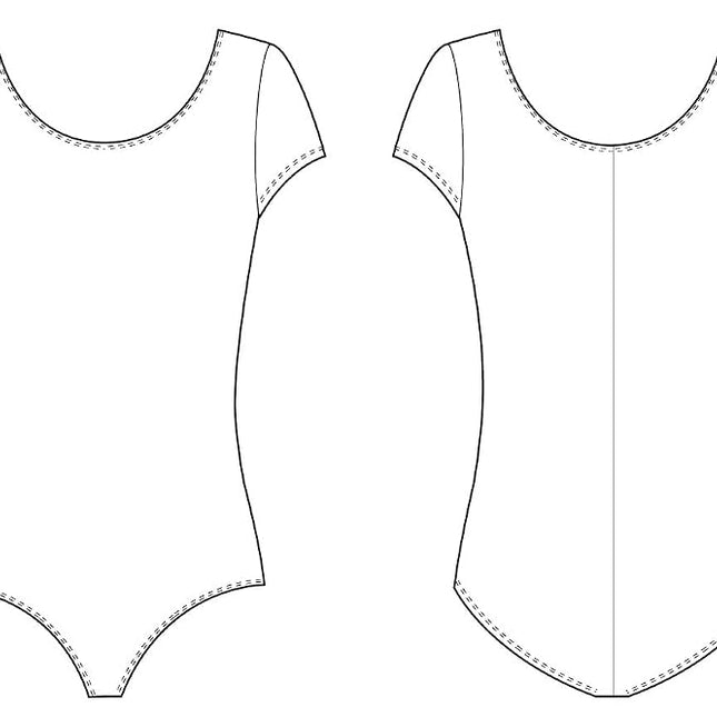 Bloch Dance Girls Dujour Microlux Short Sleeve Leotard