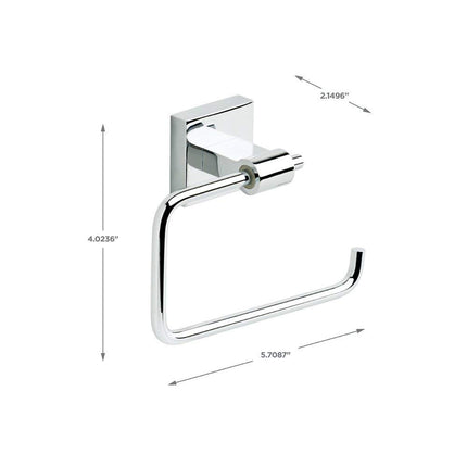 Franklin Brass MAX50-PC Maxted Toilet Tissue Paper Holder, Polished Chrome