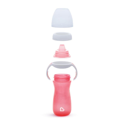 Munchkin� Gentle� Transition Sippy Cup with Trainer Handles, 10 Ounce, Pink