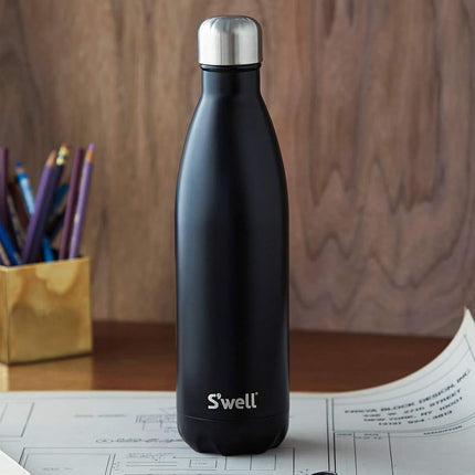 S'well Stainless Steel Water Bottle-17 London Chimney-Triple-Layered Vacuum-Insulated Containers Keeps Drinks Cold for 36 Hours and Hot for 18-BPA-Free-Perfect for the Go, 17 fl oz