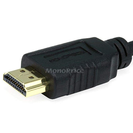 Câble HDMI Monoprice 4,5 m 34 AWG standard avec Ethernet - Connecteur HDMI Micro vers HDMI