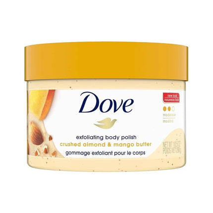 Dove Body Scrub Crushed Almond & Mango Butter Gent