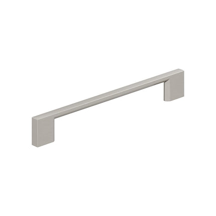 Amerock 10BX37133G10 | Satin Nickel Cabinet Pull | 6-5/16 inch (160mm) Center-to-Center | 10 Pack | Cityscape | Furniture Hardware
