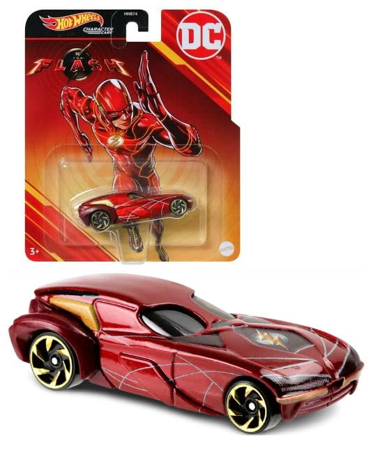 Hot Wheels Character Cars Flash Toy Vehicle for Ages 3+