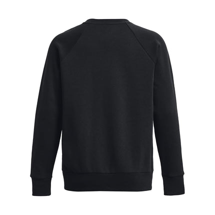 Under Armour Womens Rival Fleece Crew Black XS