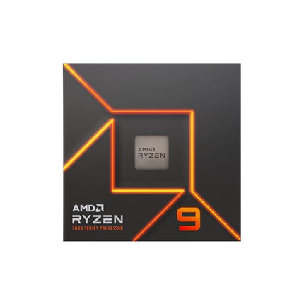 AMD Ryzensets 9 7900 Processor (radeon graphics integrated, 12 cores/24 threads, 65W TDP, AM5 Socket, Cache 76MB, up to 5.4 GHz max boost, wraith prism cooler)