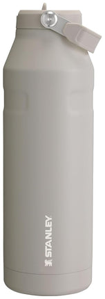 Stanley IceFlow Flip Straw 2.0 Water Bottle 50 OZ | Built-In Straw with Larger Opening | Lightweight & Leak-Resistant | Insulated Stainless Steel | BPA-Free | Ash