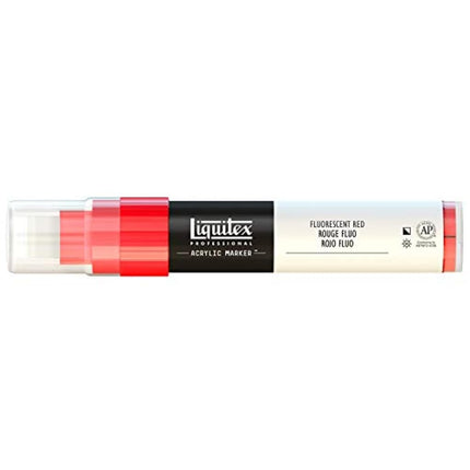 Marqueur de Peinture Large Professionnel Liquitex, Rouge Fluo