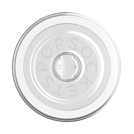PopSockets MagSafe Grip Base – Works with Swappable PopSockets Tops (Top Sold Separately), Magnetic Base, for iPhone MagSafe Cases & Phones - Clear