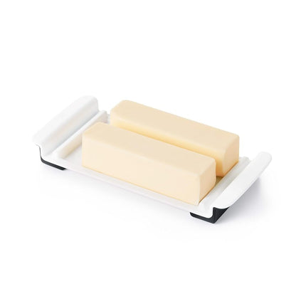 OXO Good Grips Wide Butter & Cream Cheese Dish 3.7 in*7.7 in* 2.2 in White