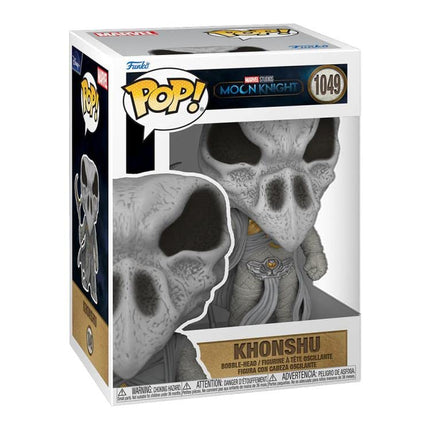 POP Marvel: Moon Knight - Khonshu Funko Pop! Vinyl Figure (Bundled with Compatible Pop Box Protector Case), Multicolor, 3.75 inches