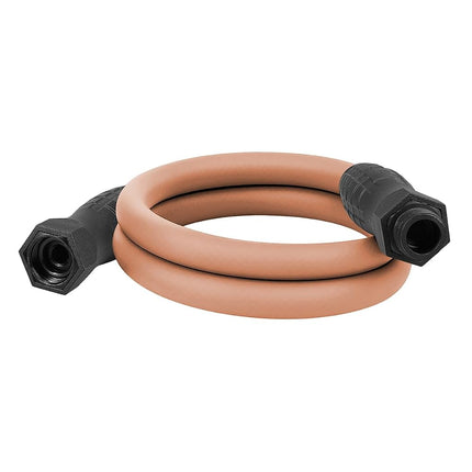 Colors™ SwivelGrip® Flexible Hose Pipe Garden Hose, 5/8'' x 5', 3/4'' - 11 1/2 GHT Fittings, Red Clay
