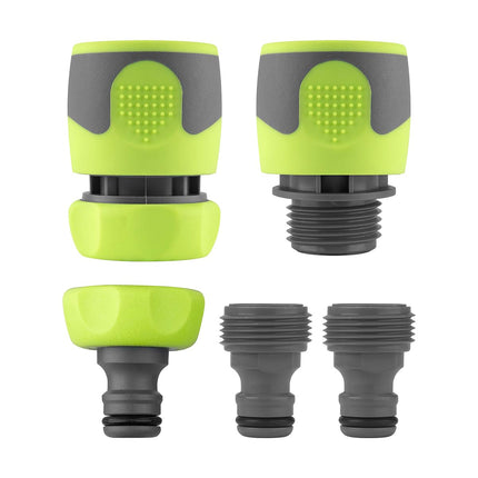 Flexzilla Garden Hose Quick-Connect Fittings, 5-Pi