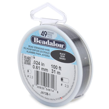 Beadalon 0.61 mm Diameter 31 m Reel 49 Strand Wire